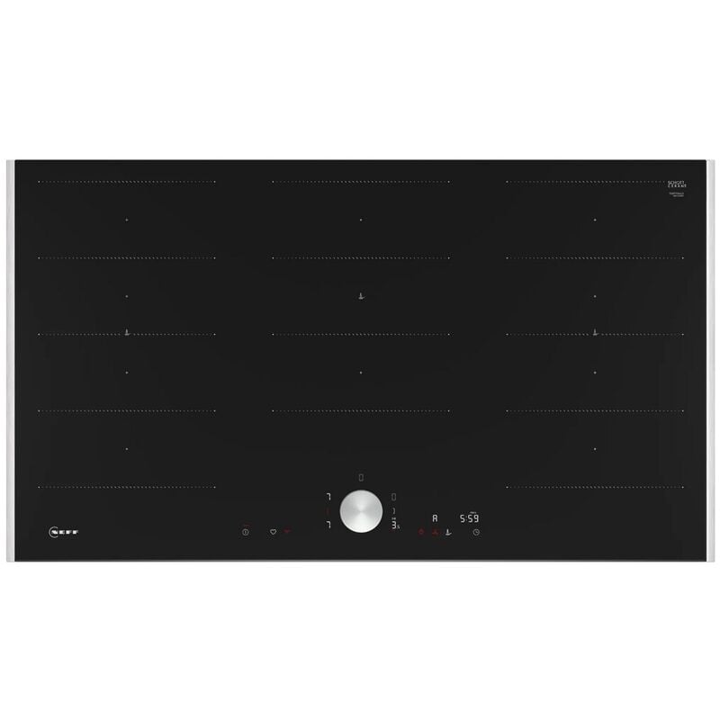 foto del prodotto piano cottura a induzione 90 cm 5 fuochi 1100 w nero t69ttx4l0 neff