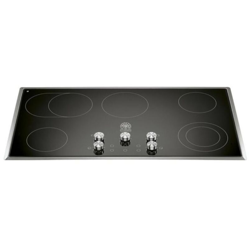 foto del prodotto piano cottura a induzione colore nero 5 zone 90cm bertazzoni p90cd9x12