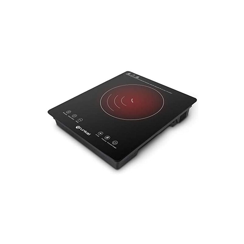 foto del prodotto piano cottura a induzione portatile con comandi a sfioramento e 8 livelli de power pin 2000 auto power off de safety and child lock 2000 w