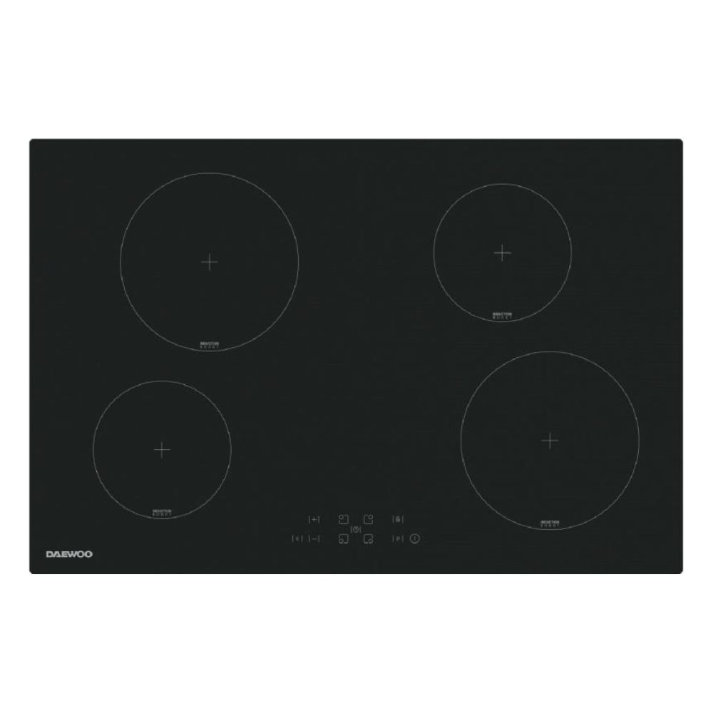 foto del prodotto piano cottura ad induzione h7it37m1it 4 zone 78 cm. daewoo