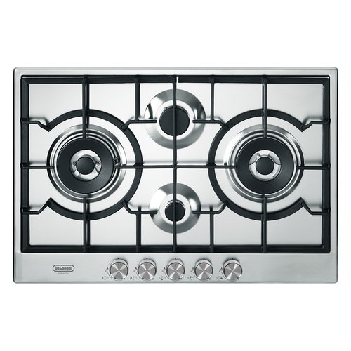 foto del prodotto piano cottura gas de longhi life nsl 475 x inox