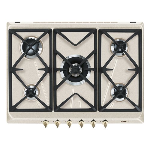 foto del prodotto piano cottura gas smeg coloniale srv876avogh2 avena