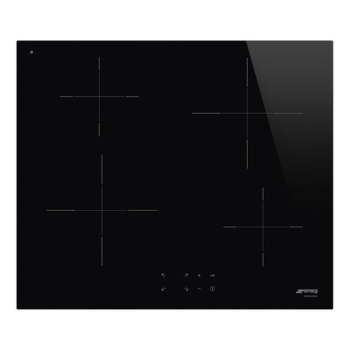 foto del prodotto piano cottura induzione smeg si2641d nero
