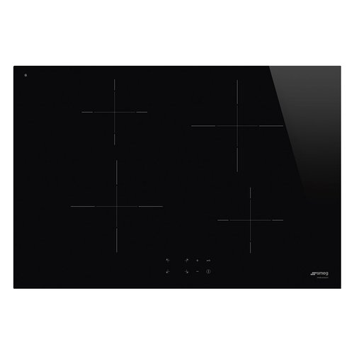 foto del prodotto piano cottura induzione smeg si2741d nero