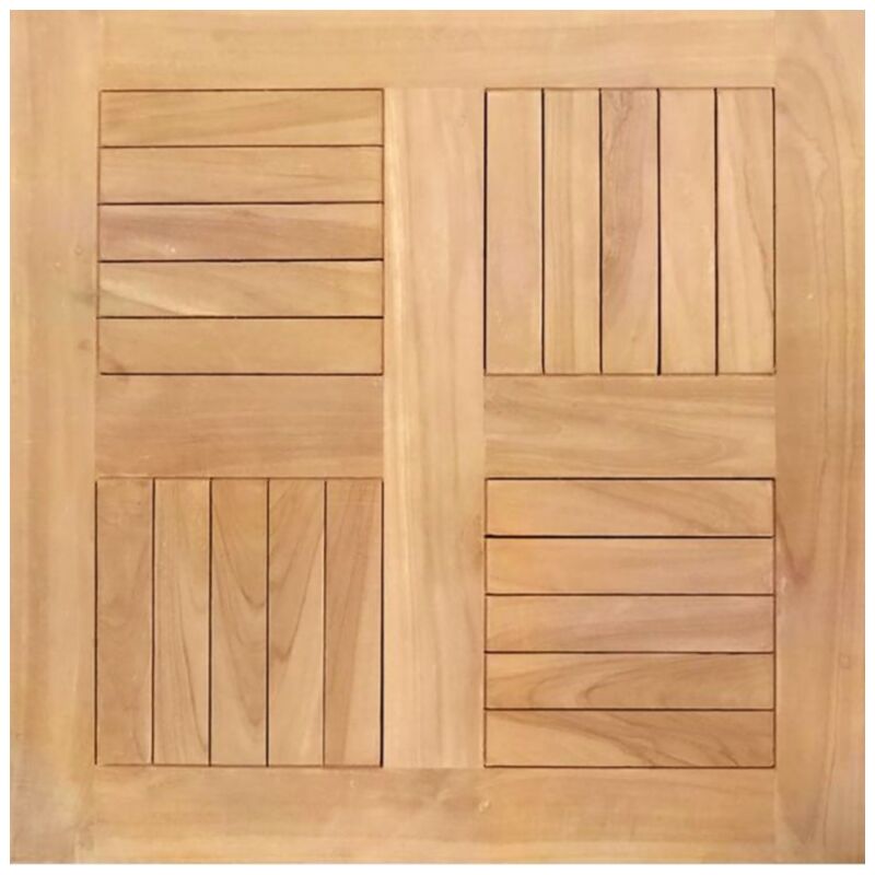 foto del prodotto piano d appoggio tavolo bar 80x80 cm in legno per interno e esterno