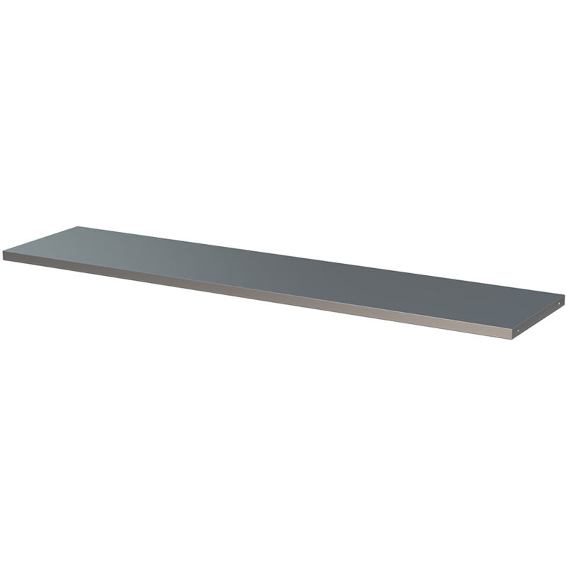 foto del prodotto piano di lavoro in acciaio inox sogi arr top a l per arredo officina per sistema modulare arr off 2040x466x36 mm