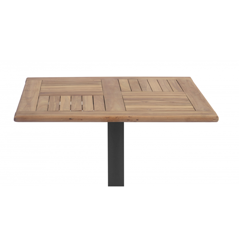 foto del prodotto piano in teak 80x80 moia