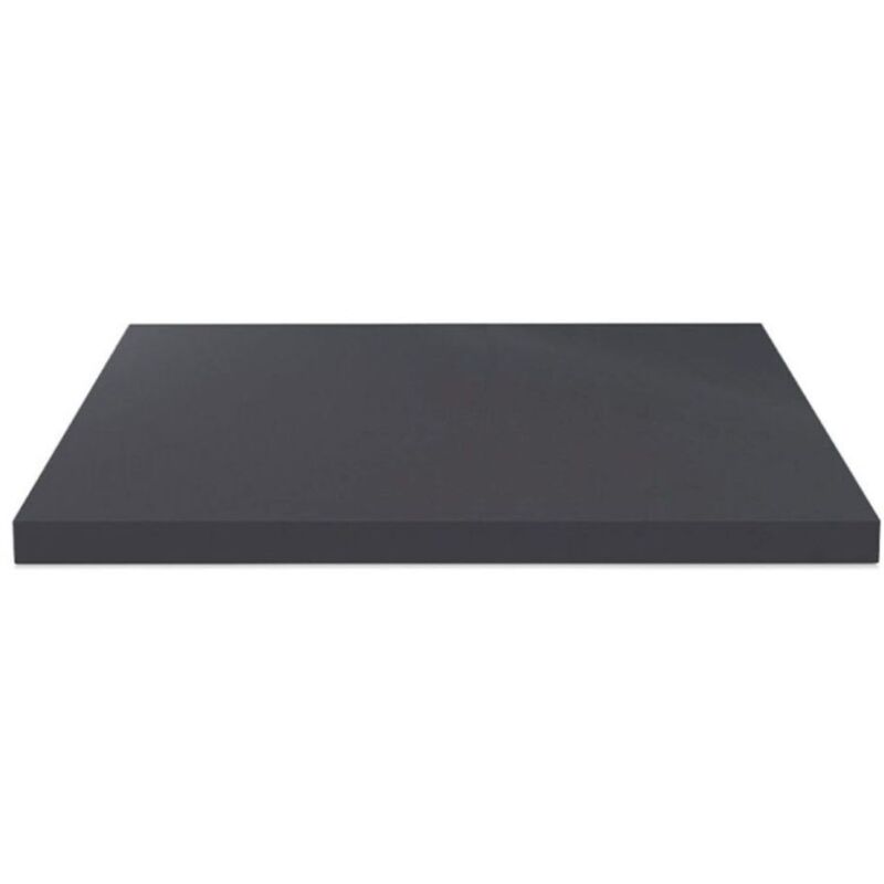 foto del prodotto piano lavabo rettangolare truciolare antracite satinato 100x47x3.8h