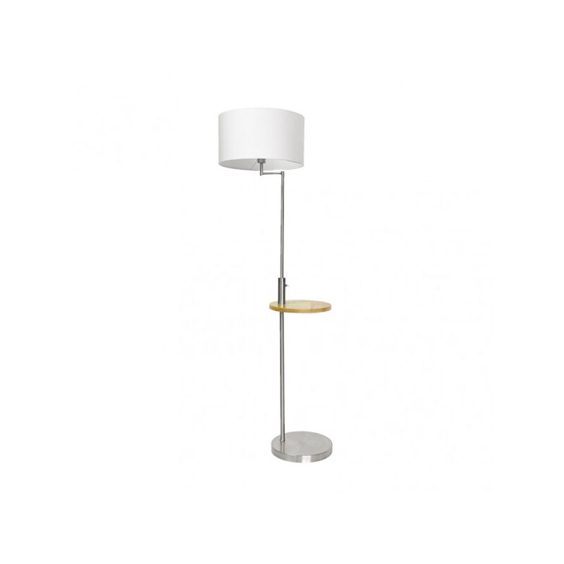 foto del prodotto piano oflounge sirio c tavolo e connessione usb 1xe27 cromo c schermo bianco 164x40x40 24x40x40 cm