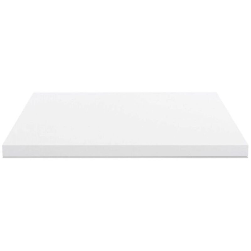 foto del prodotto piano per lavabo rettangolare colore bianco 120x47 cm keba