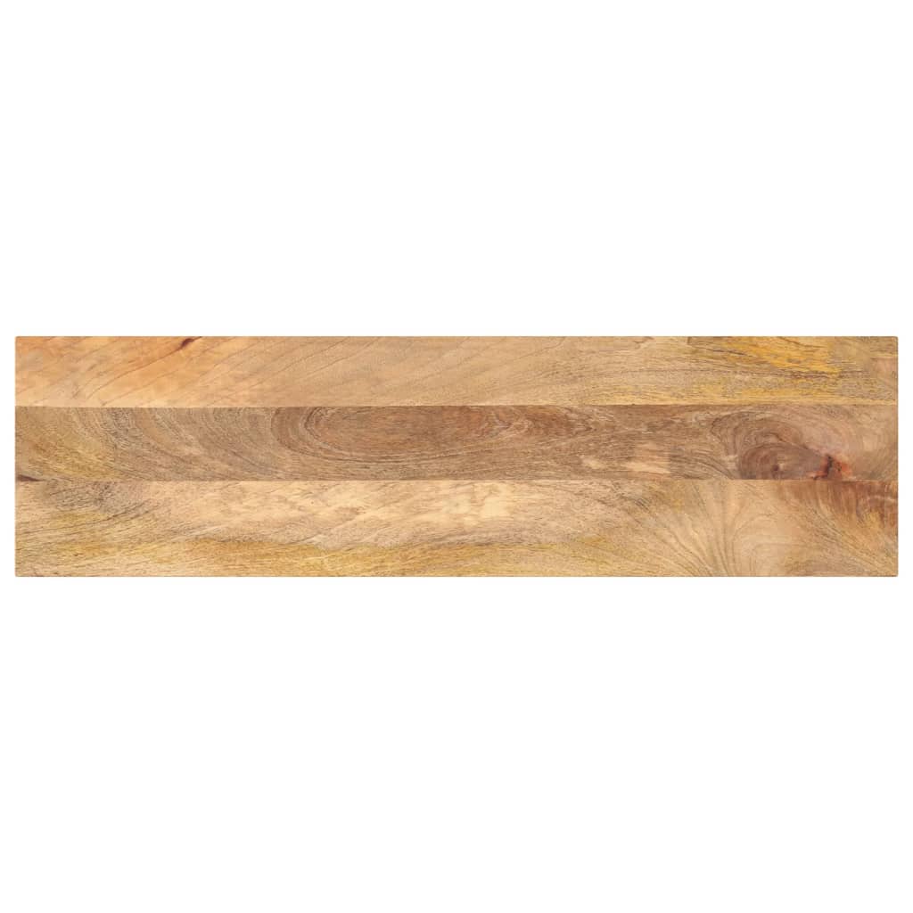 foto del prodotto piano per tavolo 100x30x2,5cm rettangolare legno massello mango