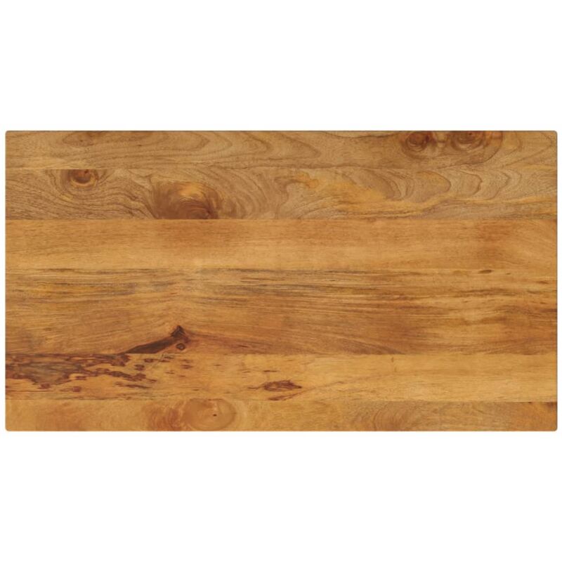 foto del prodotto piano per tavolo 110x50x3,8cm rettangolare legno massello mango vidaxl