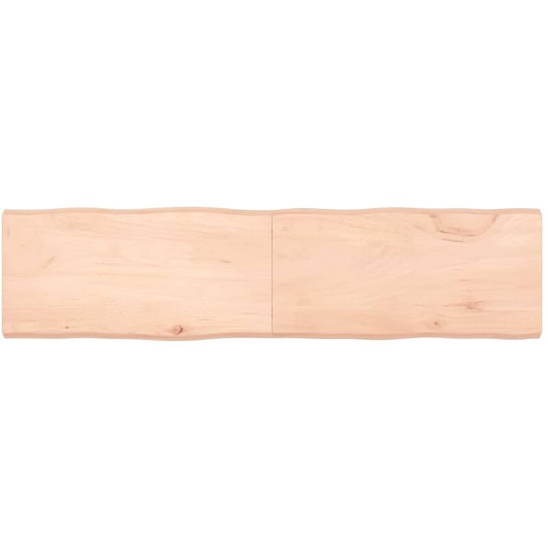foto del prodotto piano per tavolo 160x40x 2 6 cm rovere non trattato bordi vivi vidaxl