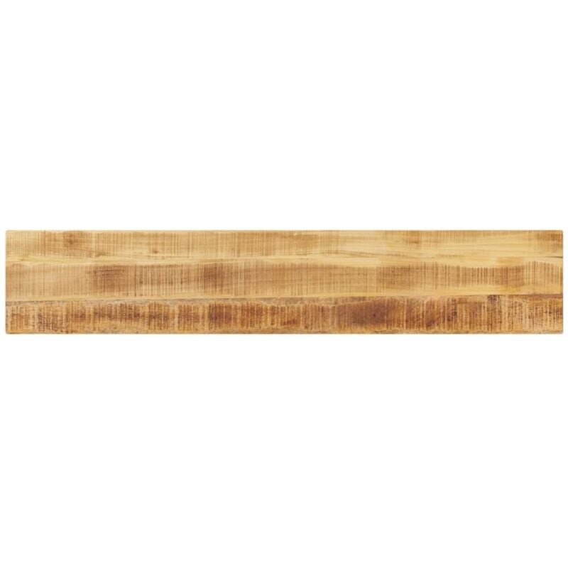 foto del prodotto piano per tavolo 180x20x3,8 cm rettangolare legno mango grezzo vidaxl