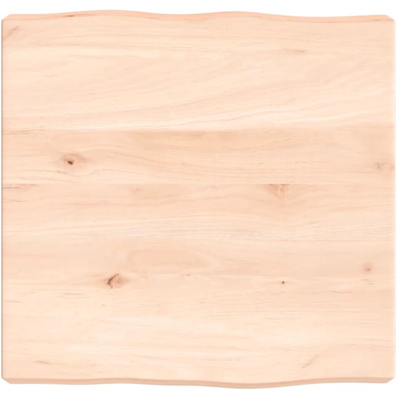 foto del prodotto piano per tavolo 40x40x 2 6 cm rovere non trattato bordi vivi vidaxl