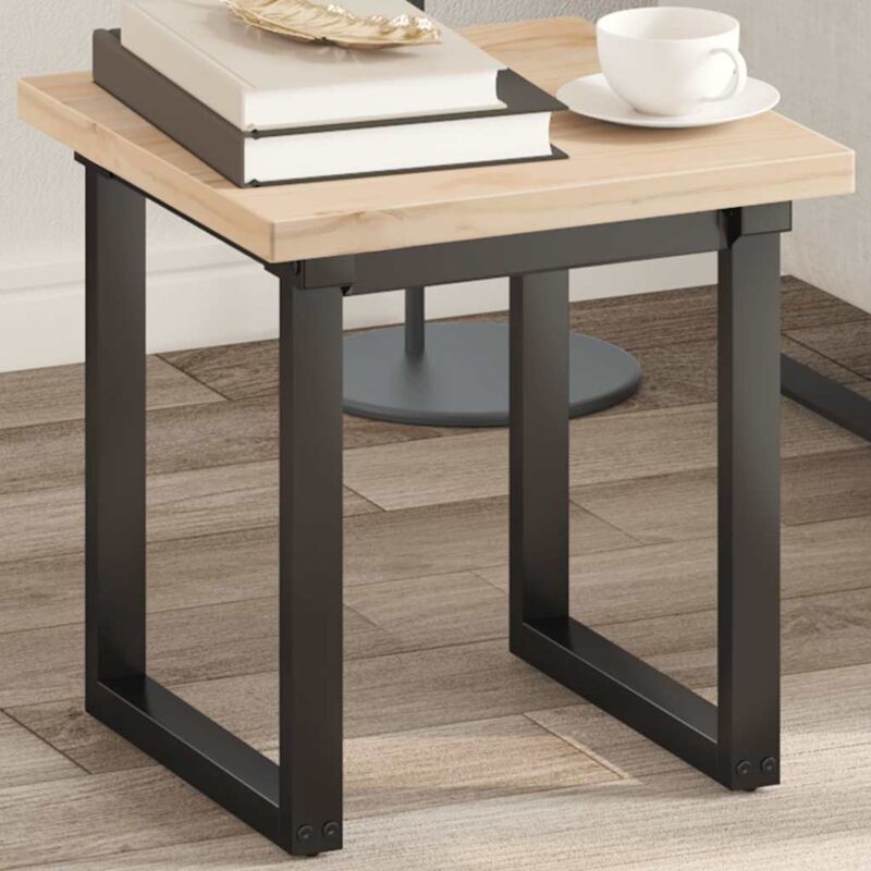 foto del prodotto piano per tavolo 40x40x2,5 cm quadrato legno massello di pino vidaxl