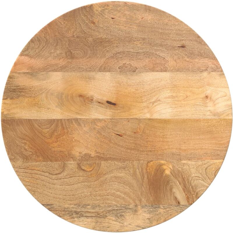 foto del prodotto piano per tavolo 60x2,5cm rotondo in legno massello di mango vidaxl