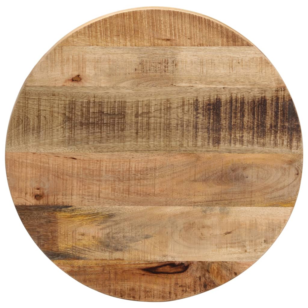 foto del prodotto piano per tavolo 60x3,8cm rotondo legno massello grezzo mangocod mxl 116846