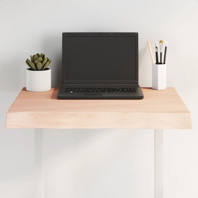 foto del prodotto piano per tavolo 60x50x 2 6 cm rovere non trattato bordi vivi vidaxl