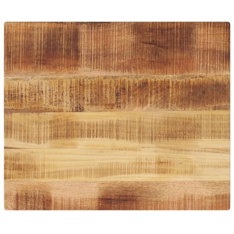 foto del prodotto piano per tavolo 60x50x2,5cm rettangolare legno di mango grezzo vidaxl
