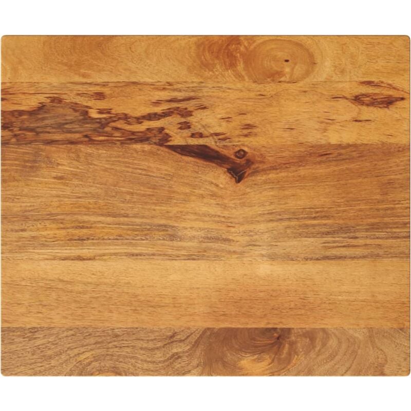 foto del prodotto piano per tavolo 60x50x3,8 cm rettangolare legno massello mango