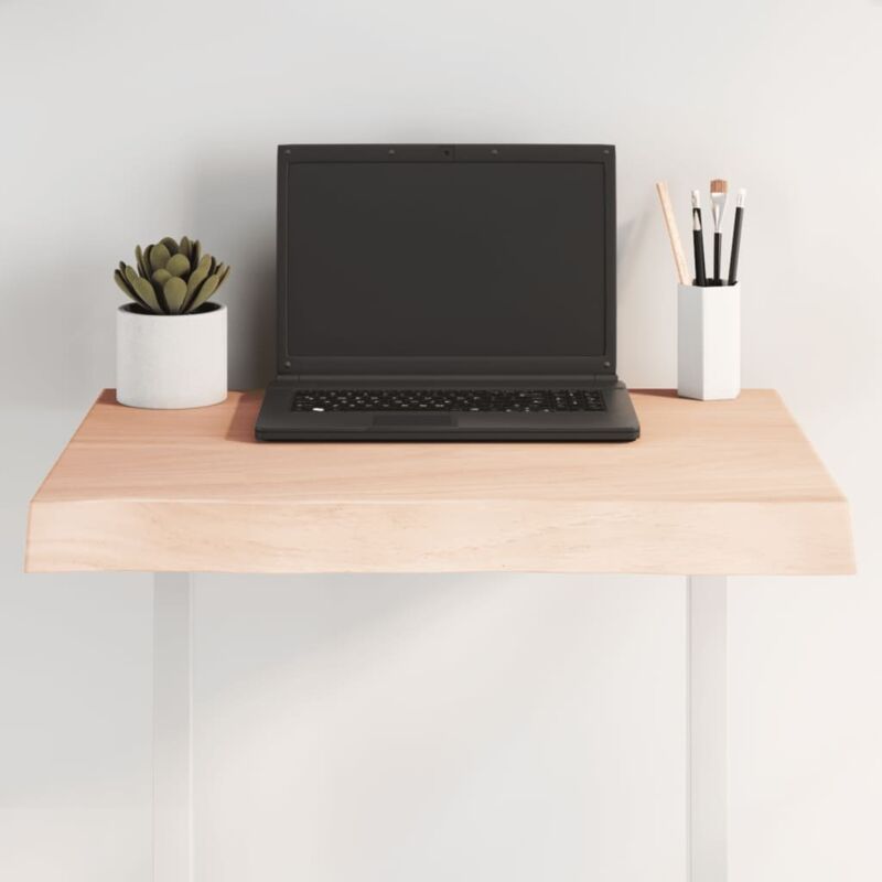 foto del prodotto piano per tavolo 60x60x 2 6 cm rovere non trattato bordi vivi vidaxl
