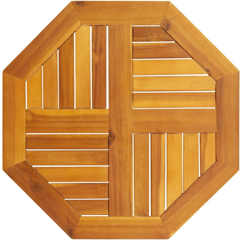 foto del prodotto piano per tavolo 60x60x2 cm ottagonale legno massello di acacia vidaxl