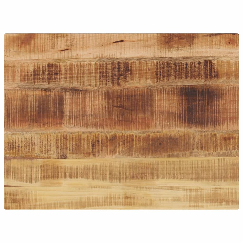 foto del prodotto piano per tavolo 70x50x2,5cm rettangolare legno di mango grezzo