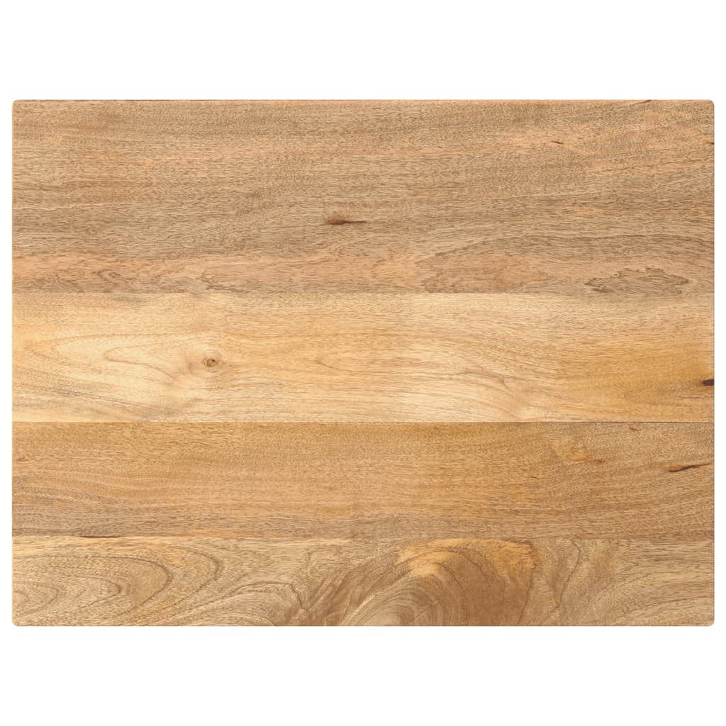 foto del prodotto piano per tavolo 70x60x2,5 cm rettangolare legno massello mango