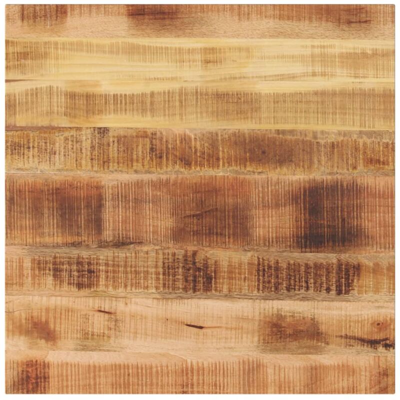 foto del prodotto piano per tavolo 70x70x3,8 cm quadrato legno di mango grezzo vidaxl