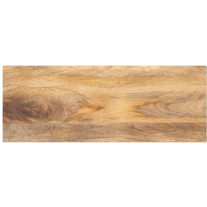 foto del prodotto piano per tavolo 80x20x2,5cm rettangolare legno massello mango vidaxl