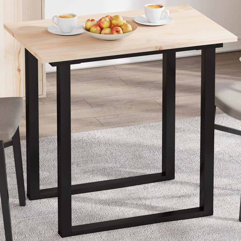 foto del prodotto piano per tavolo 80x50x1,7 cm rettangolare legno massello pino vidaxl