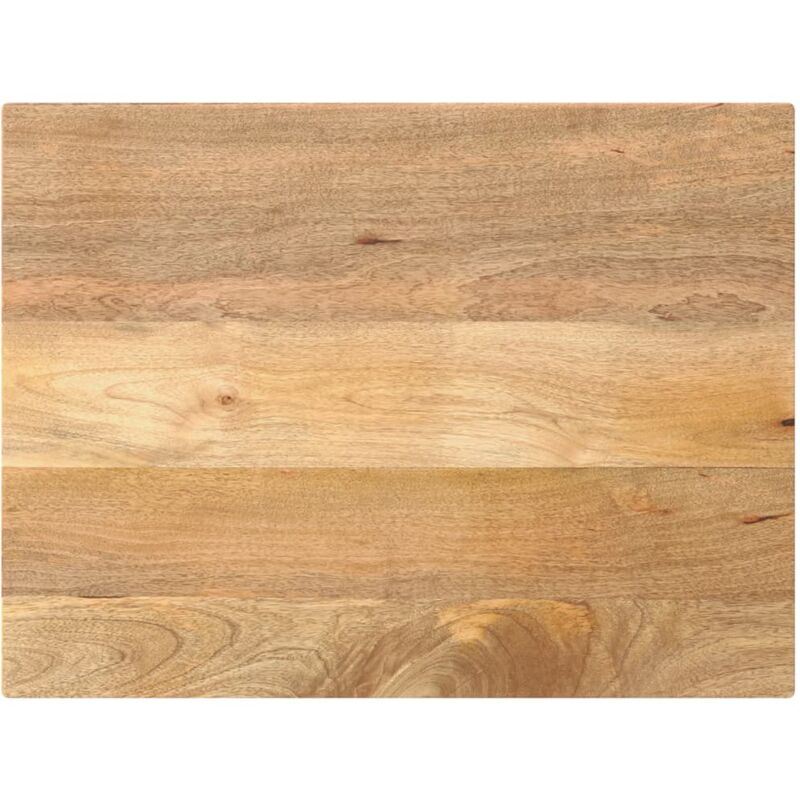 foto del prodotto piano per tavolo 80x70x3,8 cm rettangolare legno massello mango vidaxl