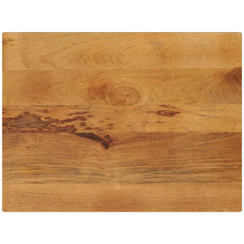 foto del prodotto piano per tavolo 80x70x3,8 cm rettangolare legno massello mango vidaxl