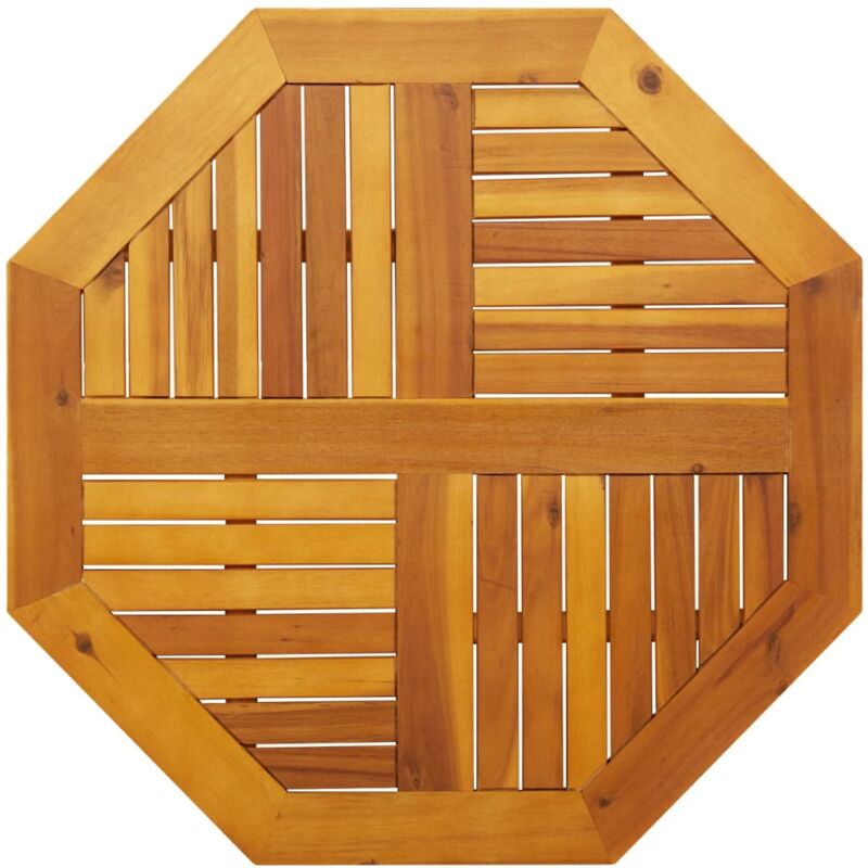 foto del prodotto piano per tavolo 80x80x2,2 cm ottagonale legno massello acacia vidaxl