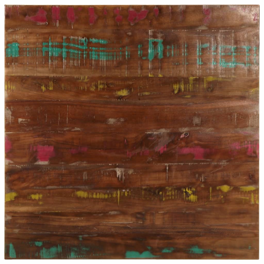 foto del prodotto piano per tavolo 80x80x3,8 cm quadrato legno massello di acacia