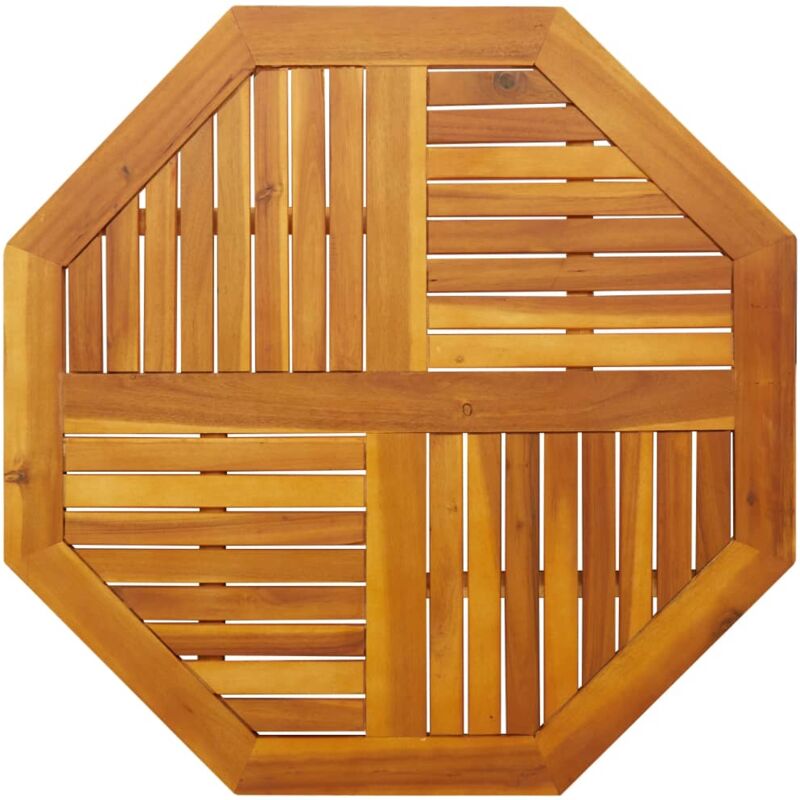 foto del prodotto piano per tavolo 90x90x2,2 cm ottagonale legno massello acacia vidaxl