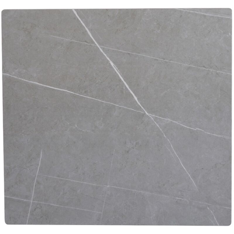 foto del prodotto piano per tavolo quadrato in pietra effetto cemento 70x70 cm