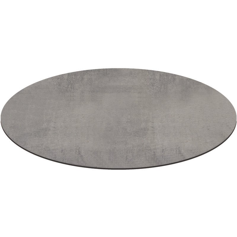 foto del prodotto piano per tavolo spargi rotondo effetto cemento diametro 60 cm sp. 18 cm