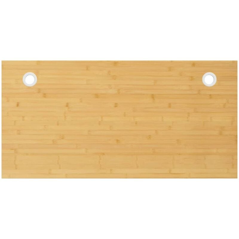foto del prodotto piano scrivania 110x55x2,5 cm in bambù - vidaxl