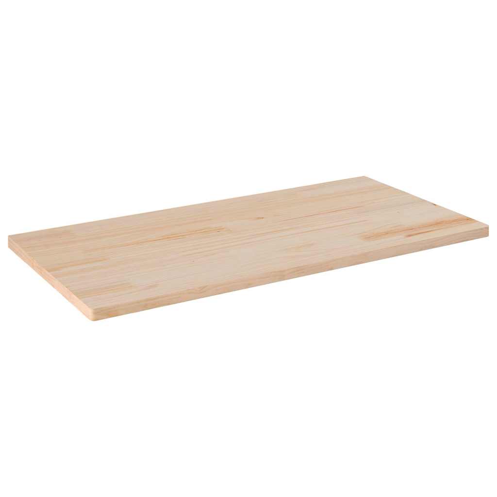foto del prodotto piano tavolo 100x50x2,5 cm legno massello di pino rettangolare