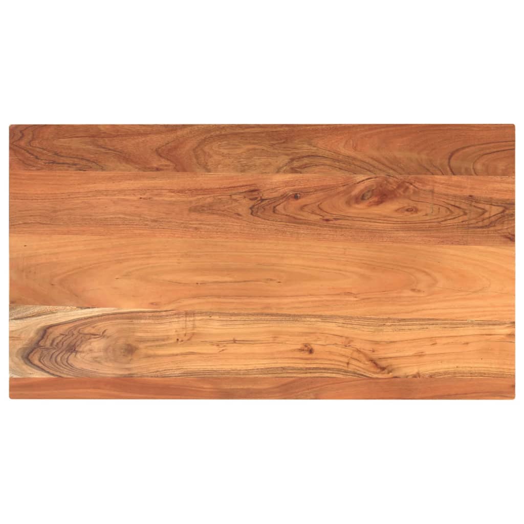 foto del prodotto piano tavolo 100x50x3,8 cm rettangolare legno massello acacia