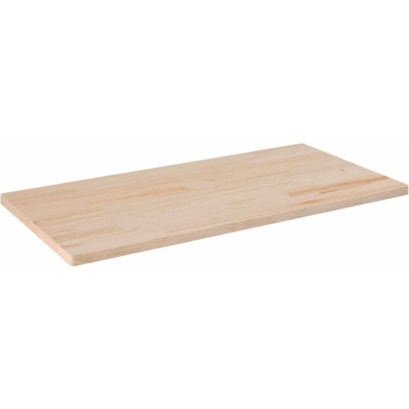 foto del prodotto piano tavolo 110x60x2,5 cm legno massello di pino rettangolare vidaxl 513952