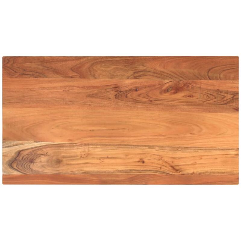 foto del prodotto piano tavolo 120x50x3,8 cm rettangolare legno massello acacia vidaxl