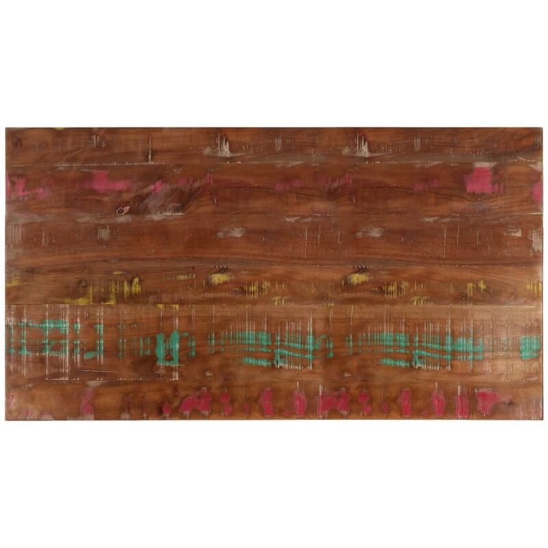 foto del prodotto piano tavolo 120x70x2,5 cm rettangolare in massello di recupero vidaxl