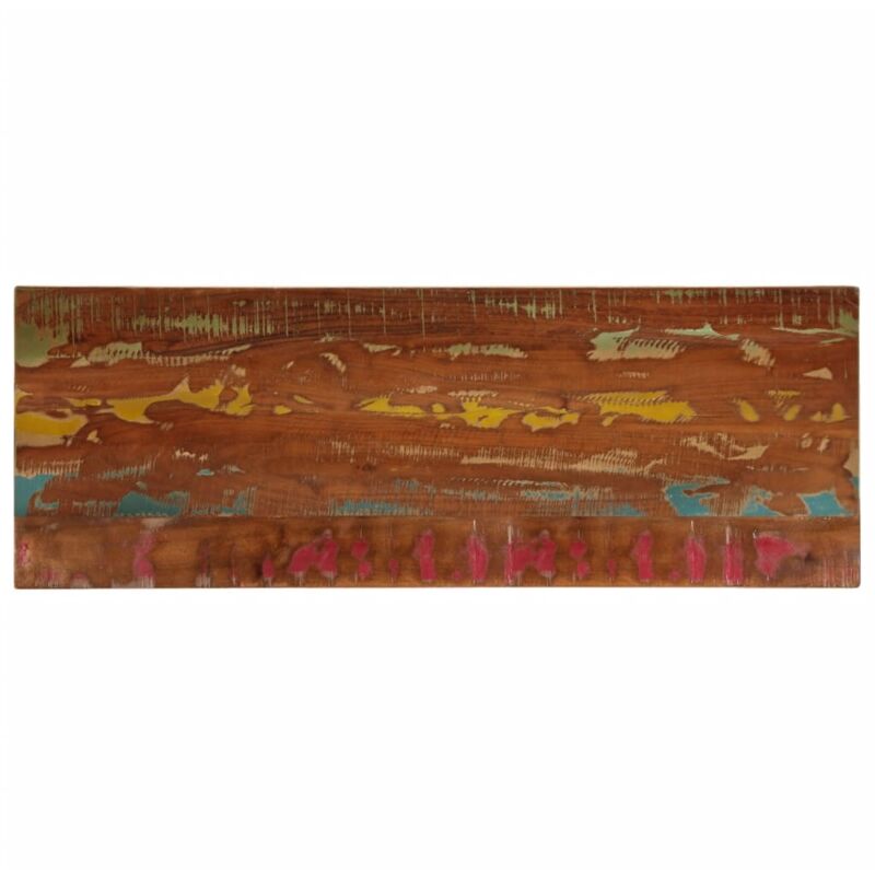 foto del prodotto piano tavolo 140x50x3,8 cm rettangolare in massello di recupero vidaxl