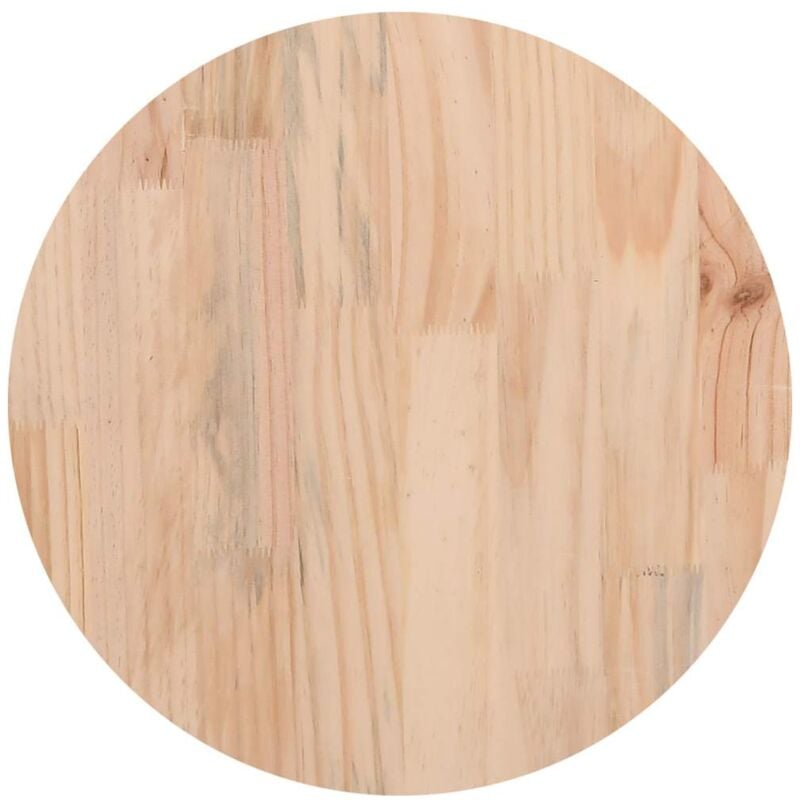 foto del prodotto piano tavolo 40x2,5 cm in legno massello di pino vidaxl