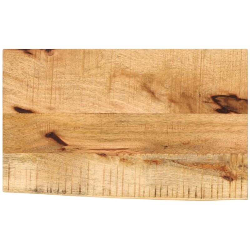 foto del prodotto piano tavolo 40x20x3,8 cm bordi vivi legno di mango grezzo vidaxl