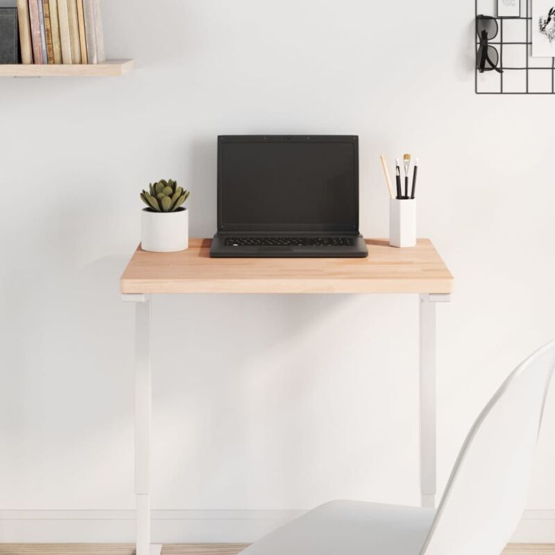 foto del prodotto piano tavolo 60x40x2,5cm rettangolare legno massello di faggio vidaxl
