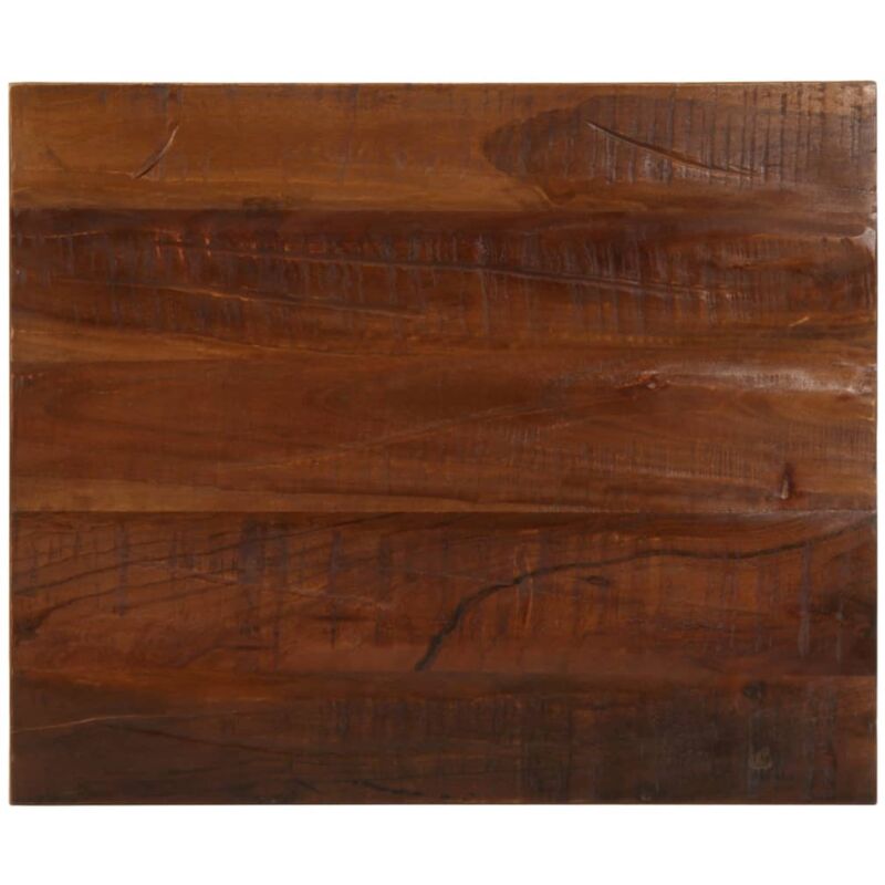 foto del prodotto piano tavolo 60x50x2,5 cm rettangolare in massello di recupero vidaxl